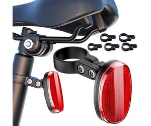 DDJ Supporto per bici Apple AirTag e Moto Tag, riflettori nascosti per supporto AirTag, custodia impermeabile antifurto GPS Tracker con viti e strumenti, per mountain bike, scooter, bicicletta