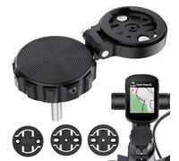 DDJ Supporto per computer da bici per AirTag, compatibile con Garmin Edge, iGPSPORT, COROS, CooSpo, per tappo del manubrio della bicicletta, dimensioni 1-0,3 cm e 2,5-0,6 cm, nascosto, antifurto