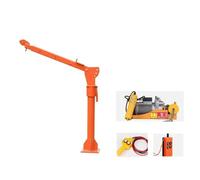 DDKYHU Gru montata su Veicolo, Gru di Sollevamento per Piccole Famiglie 12v/24v/220v, Gru a sbalzo per Camion (Dimensioni: 12V 500kg Doppio Controllo) ()