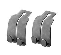 DDLLZDSP Gancio per Poggiatesta Auto per Lincoln Corsair Nautilus Aviator Navigator, Gancio Organizzatore Conservazione per Seggiolino Auto per Borsette Ombrelli Borse, Accessori per Sedili Auto