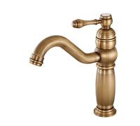 DDNGEJ Rubinetti per Bagno Miscelatori Rubinetti per Bagno Set miscelatori Rubinetti per Bagno Lavabo Miscelatori per lavabo 1 Foro Miscelatore Antico per Acqua c