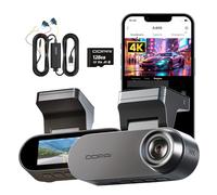 DDPAI Dash Cam anteriore con kit cablato, scheda da 128 GB inclusa, kit A400