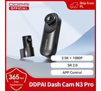 DDPAI Dash Cam Mola N3 Pro 1600P Risoluzione FOV 140 ° Supporto GPS WIFI integrato Guardia di parcheggio 24 ore DVR per auto con registrazione a doppio canale