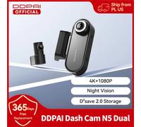 DDPAI Dash Cam N5 Doppia telecamera da cruscotto anteriore e posteriore con risoluzione 4K Ultra HD