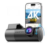DDPAI MINI Pro 4K Dash Cam Auto, Camera 2160P, Ruotabile a 360°, 5.8G WiFi6 | Visione Notturna, 24H Monitor Parcheggio, Controllo App, Registrazione in Loop, Supercondensatore