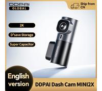 DDPAI MINI2X Dash Cam 2K 5GHz Wifi con ADAS Car DVR Camera Dashcam Night Vision2.0 Dash Camera Recorder 24H Monitor di parcheggio