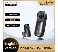 DDPAI Dash Cam Mola N3 Pro 1600P Risoluzione FOV 140 ° Supporto GPS WIFI integrato Guardia di parcheggio 24 ore DVR per auto con registrazione a doppio canale