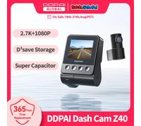 DDPAI Z40 Dash Cam Videocamera per auto Registratore Sony IMX335 1944P Video HD Monitoraggio GPS Rotazione a 360° Wifi DVR 24H Protezione per parcheggio
