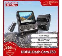 2025 Nuovo DDPAI Dash Cam Z50 Pro 4K Telecamera per auto Visione notturna 5GHz Wi-Fi GPS ADAS 24H