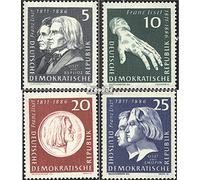 DDR 857-860 (Completa.Edizione) MNH ** MNH 1961 Franz Liszt (Francobolli per i Collezionisti) Musica/Danza