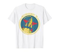 DDR GDR Oriente Ostalgia Intercosmo URSS Maglietta, Uomo, Bianco, 6XL