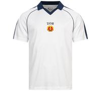DDR "Retro Storia" JELEX Maglia Da Calcio Uomini In Trasferta Bianca Nuova