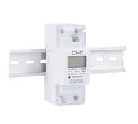 DDS226D-2P LCD 65A 100A Contatore di energia su guida Din monofase 220V 230V 50Hz 60Hz Importazione esportazione energia attiva kWh(100A)