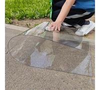 DDS22E Pannelli for tetto in policarbonato trasparente trasparente, lastre di plastica acrilica impermeabili, pannelli di copertura versatili(1.56x9m)