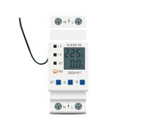 DDS238-VAP-T 63A Guida Din Dispositivo di protezione da sovratensione regolabile Protezione limite temperatura corrente Voltmetro Amperometro Kwh 1 Pz