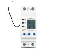 DDS238-VAP-T Rail DIN 63A - Dispositivo di protezione regolabile contro sovratensioni e sottotensione, corrente voltmetro amperometro kWh 1 pezzo
