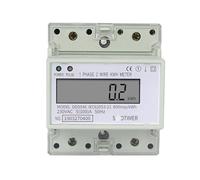 DDS546 Contatore di energia LCD monofase 4P 230 V CA 50 Hz Wattmetro elettrico analogico Contatore di energia elettrico su guida DIN