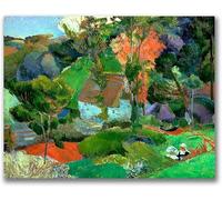 DDSEW GREWT Paul Gauguin Poster Paesaggio Vintage Wall Art Paul Gauguin Pittura su tela Paul Gauguin Stampe per la casa Modern Decor Picture 40x50cm No Frame