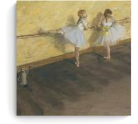 DDSEW GREWT Poster di Edgar Degas Telate per ragazze Illustrazioni murali Edgar Degas Dipinta Degas Stampe per salotti moderni Foto di arredamento 50x50cm Senza cornice