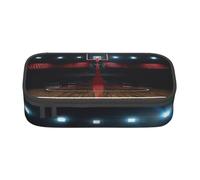 DDSFvbv Astuccio professionale per matite da basket Arena - Forniture per studenti e ufficio - Borsa portaoggetti - Borsa per trucchi - Borsa grande per cancelleria, Nero , Taglia unica, Organizer per