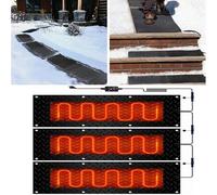 DDSTTLK Tappetini in Gomma for Lo scioglimento della Neve - Tappetino Antiscivolo for Lo scioglimento del Ghiaccio for tetti, marciapiedi e gradini - Rimozione efficiente della Neve(30x60cmx3Pcs)