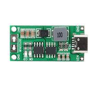 DDTCCRUB 2S4A Modulo caricabatteria step up boost per batterie agli ioni di litio - Ingresso CC da 3 V a 6 V per scheda di ricarica per batterie agli ioni di litio da 8,4 V 2S con