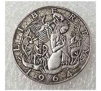 DDTing Best Morgan Dollari Americani - Hobo Nickel Coin -1964 Coin Collecting-Dollaro USA Vecchio Dollaro Morgan originale goodService