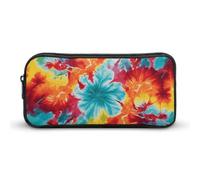 DDTKLSNV Astuccio per matite colorate con tintura a nodi, grande capacità, astuccio per matite e cosmetici, per donne e uomini