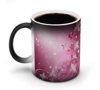 DDTKLSNV Bella tazza da caffè in ceramica Tuan 325 ml sensibile al calore tazza da caffè magica cambia colore tazza da caffè tazza da tè per donne uomini