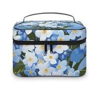 DDTKLSNV Do Not Forget Me - Trousse da viaggio portatile per cosmetici, con cerniera, organizer per trucchi e articoli da toeletta per donne e donne
