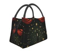 DDTKLSNV Magic Show - Borsa termica per il pranzo, a prova di perdite, per donne e uomini, riutilizzabile, per lavoro, picnic e viaggi
