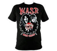 ddttrrRREERWK W.A.S.P. Wild t Shirt Black L
