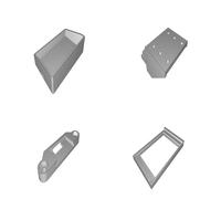 DDU Display Case Rally Style for Fanatec DD1/DD2 Sim Racing AX206 3.5"