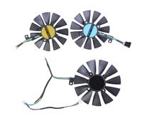 Ddujbtp 3Pcs FDC10U12S9-C FDC10H12S9-C Sostituzione Facile Installazione Raffreddatori Fan Per 2080 Accessori di Gestione della Scheda Grafica Professionale Scheda Grafica