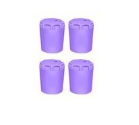 Ddujbtp 4pcs Elastico Maniglia End Coperture Protettive Silicone Canna Da Pesca Tappi Terminali Rod Tail Protector Butt Cuscino Strumento Esterno