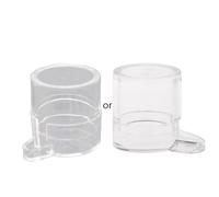 Ddujbtp Alimentatore Acqua Alimentazione Area Per Casa Nido Fattoria Acrilico Rotondo Bere Ciotola di Scarico Cesto di Scarico Lavaggio Verdure Cestino di Scarico Lavello Cestino di Scarico Cucina