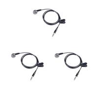 Ddujbtp Auricolari da 3,5 mm Singolo Lato Auricolare Cuffie Laterali Cuffie con Filo In Ear Bass Pesanti Earbud Isolamento Rumore Tappo per le orecchie Auricolare Da Corsa