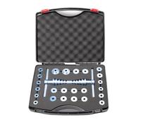 Ddujbtp Biciclette Cuscinetto Press Set Estrattore Strumento di Installazione Morbido Telaio Coda Ruota Mozzi Punto di Girata Strumento di Montaggio Biciclette Mozzo Ruota Cuscinetto Press Set