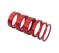Ddujbtp Biciclette da strada Cuffie Rondella Bici Stem Cuffie Distanziali Lega di Alluminio Rondelle Forcella Accessori V Cuffia Rondella