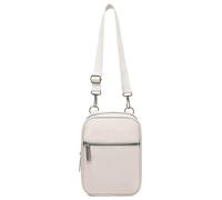 Ddujbtp Borsa a tracolla compatta da uomo, con cerniera, stile casual, per viaggi e uso quotidiano, Beige, Organizer per borse