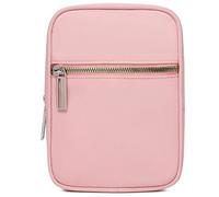 Ddujbtp Borsa a tracolla compatta da uomo, con cerniera, stile casual, per viaggi e uso quotidiano, rosa, Organizer per borse