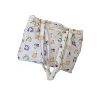 Ddujbtp Borsa a tracolla con stampa floreale, trapuntata, stile francese, borsa per ascella, grande capacità, borsa per la spesa, borsa da scuola per studenti, Ragazza Carina, Organizer per borse