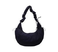 Ddujbtp Borsa a tracolla trapuntata per le donne Borsa in nylon leggero con grande capacità alla moda casual a mezzaluna, Blu, Organizer per borse