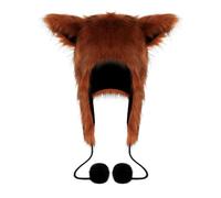 Ddujbtp Cappello con orecchie di gatto in peluche per l'inverno caldo copricapo per cosplay gioco di ruolo anime orecchio peloso paraorecchie per inverno cappello da gioco di ruolo all'aperto