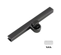 Ddujbtp Chiusura girevole in metallo per borse e custodie con facile installazione, viti e rondelle, accessori di ricambio, Nero canna di fucile., Organizer per borse