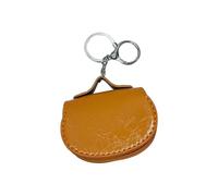 Ddujbtp Elegante design a ferro di cavallo portachiavi sacchetti in vera pelle morbida clip ergonomica in metallo per supporto clip in metallo per attacco borsa, B, Taglia unica