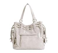 Ddujbtp Grande borsa ascellare borchiata borse a tracolla per le donne in pelle PU borsa bowling borsa a tracolla con tracolla regolabile, grigio, Organizer per borse