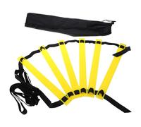 Ddujbtp Scaletta di agilità Scala di Velocità Attrezzatura Pallone da calcio Calcio Flessibilità Formazione Fitness Salti Scale Footworks Set Agilità Scale di Formazione