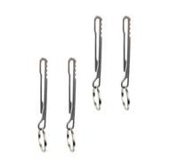 Ddujbtp Serpenti a sonagli Coda Clip In Metallo Vita Con Portachiavi All'aperto Ingranaggi Organizzatori Per Carta di Contanti Strumento In Acciaio Inox Fermasoldi Con Chiusure Antiscivolo