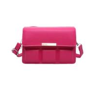 Ddujbtp Unico Piazza Crossbody Bag Per Le Donne Moda Borsa A Tracolla Satchel Cuoio DELL'UNITÀ di elaborazione Del, Rosa acceso, Organizer per borse